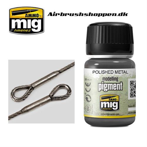 A.MIG 3021 POLISHED METAL Pigment 35 ml 
